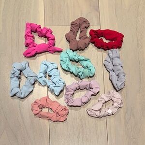 Lululemon Uplifting Scrunchies Set of 10
